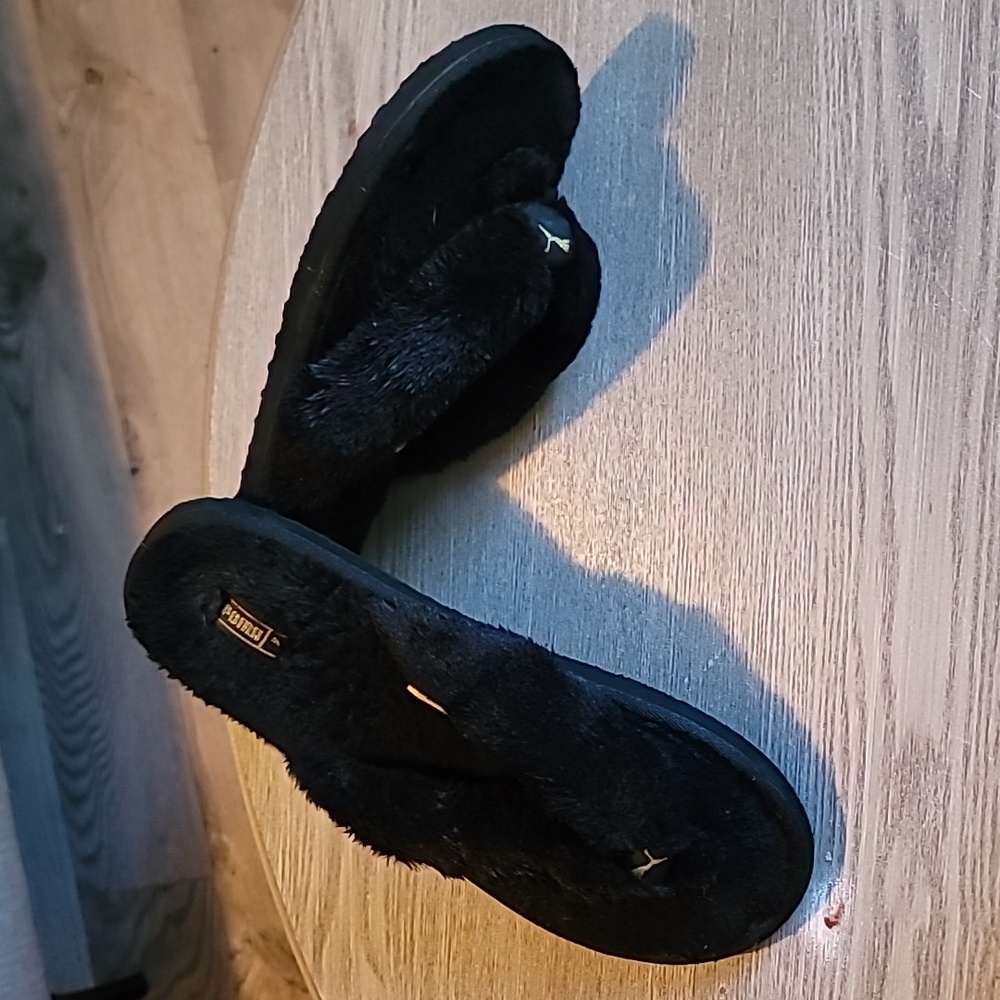 Teva Mush Wedge Flip Flop & Puma Fluff Flip Flop Size 10 - Picture 3 of 8
